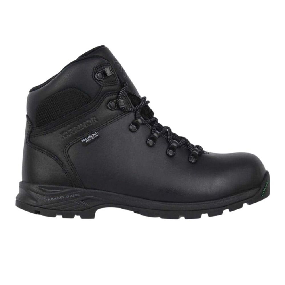 Karrimor Childrens/Kids Skiddaw Leather Walking Boots / Black